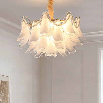 DecorBites™ Crystal Chandelier: Modern Light Luxury for Living Room, Bedroom, Dining.