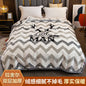 Decobites Winter Raschel Double Layered Flannel Blanket: Thick & Warm Bedding