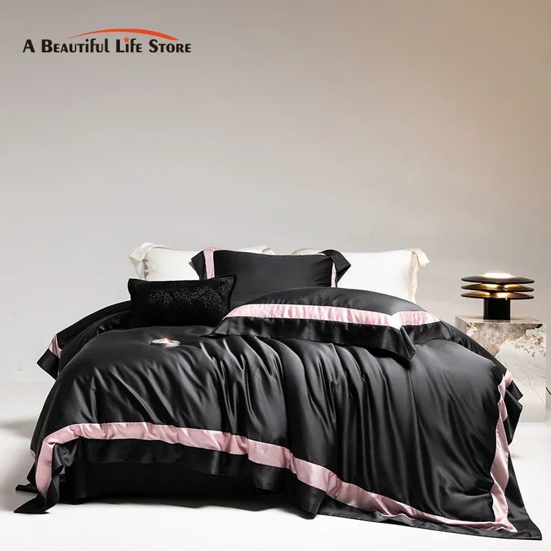 Decobites Silky Soft Lyocell Luxury Bedding Set with Cool Breathable Feel