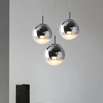 Nordic Gold Ball Pendant Light