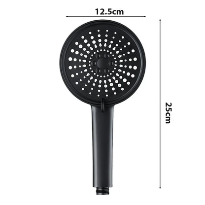DecorBites™ 5-Mode High Pressure Shower Head with Big Panel - Water Saving Rainfall Shower