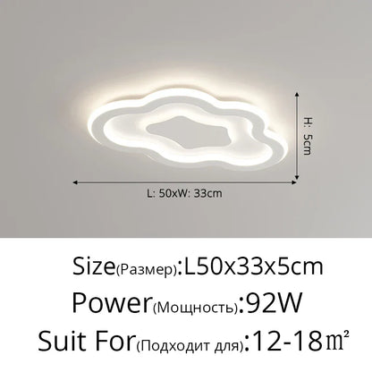 DecorBites™ Cloud Chandelier Nordic Modern Living Room Ceiling Lamp