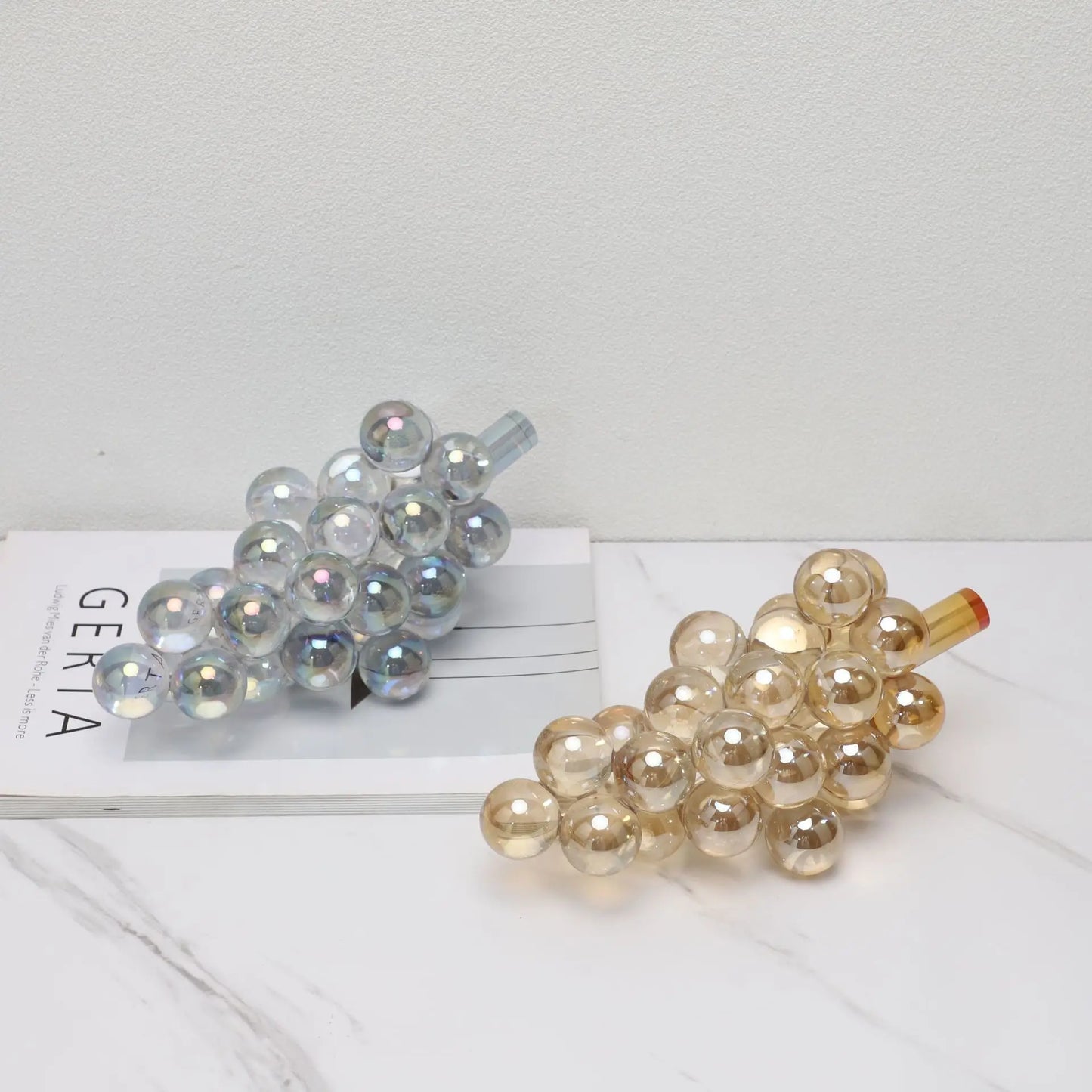 DecorBites™ Crystal Grape Decorative Sculpture