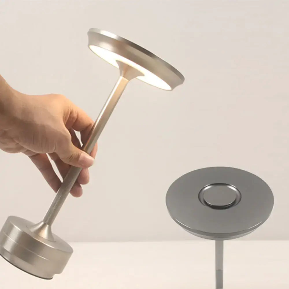 DecorBites™ Simple charging LED Desk Lamp restaurant bar desk lamp dimming atmosphere retro portable charging touch USB