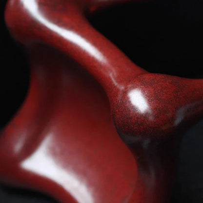 DecorBites™ High-legged Geometric Storage Tray for Home Decor & Organization