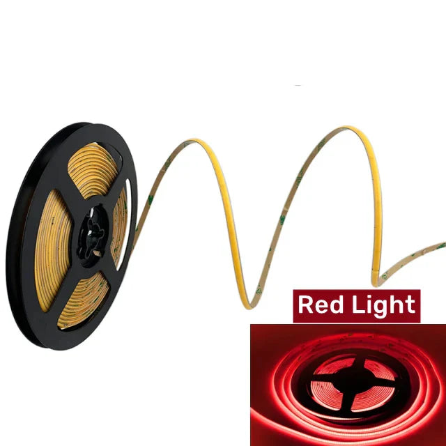 DecorBites™ 4mm COB LED Strip Lights - Ultra Slim & Colorful - 480Led/M Linear Tape Lighting