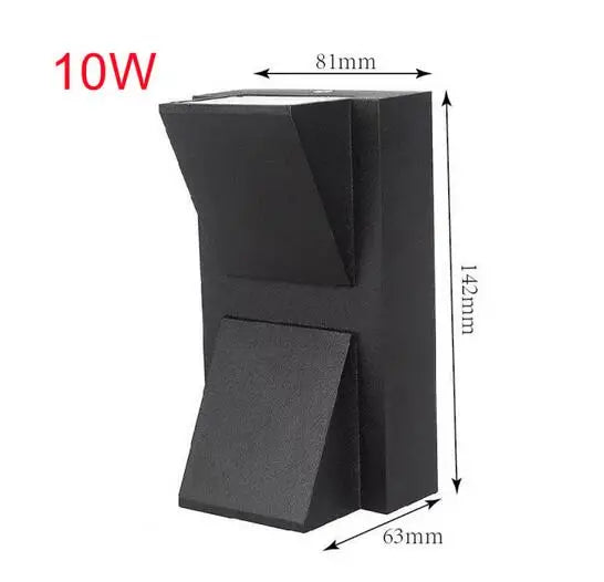 DecorBites™ LED Wall Lamps: Modern, Creative, Waterproof for Outdoor Courtyard, Gate, Terrace, Garden.