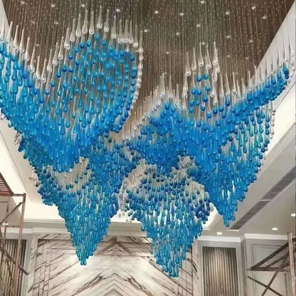 DecorBites™ Crystal Luxury Chandelier for Dining Room and Hotel Lobby