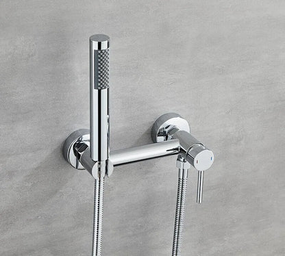 DecorBites™ Bathroom Bidet Faucet Set with Hot Cold Spray Gun Nozzle & Copper Hardware