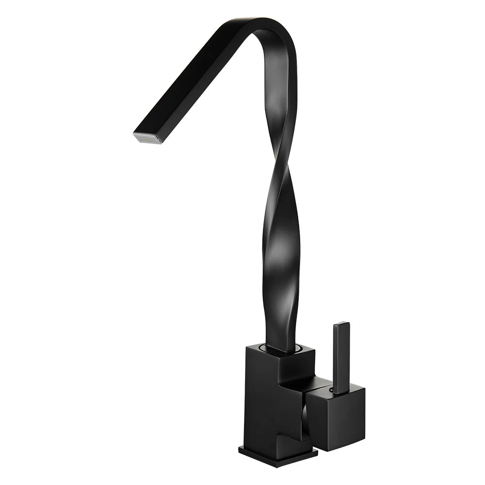 Gold Basin Mixer Faucet