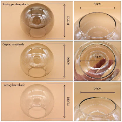 DecorBites™ Glass Ball Pendant Light Replacement for Chandeliers - Lighting Accessories