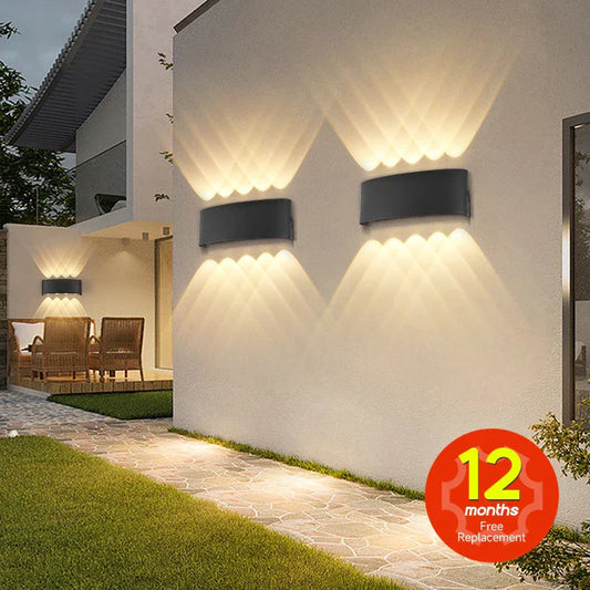 DecorBites™ LED Wall Light Indoor Outdoor Waterproof Fixture Garden Decor Home Lighting