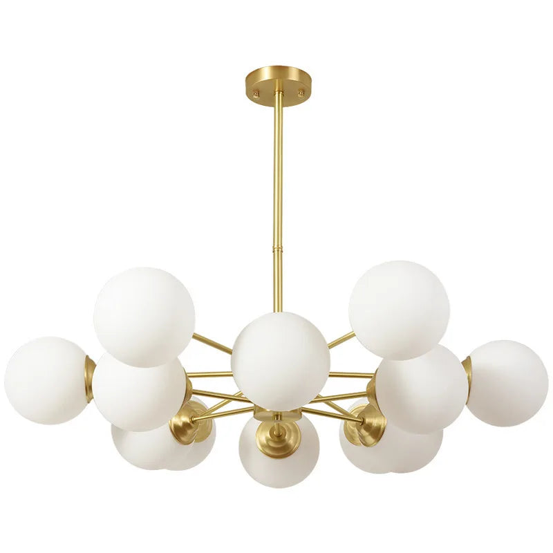 DecorBites™ Glass Ball Pendant Lights: Modern LED Hanging Lamp for Home, Restaurant, Bar, and Cafe