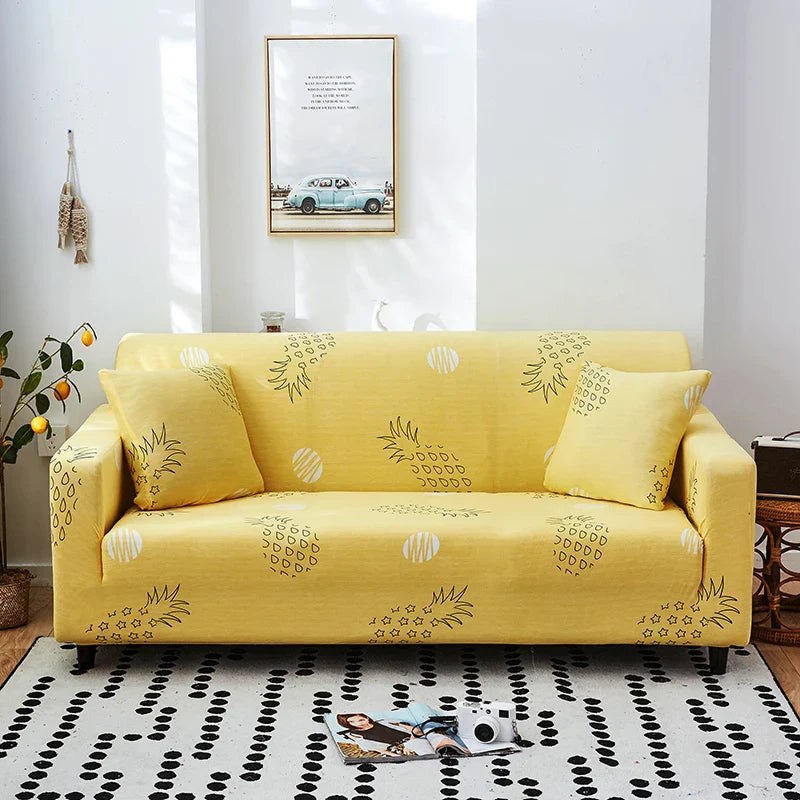 Decobites Stretch Sofa Cover Slipcover Print Seater Couch Case Protector