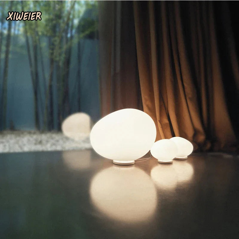 DecorBites™ Goose Egg LED Floor Lamp for Bedroom and Outdoor, Simple and Elegant Design