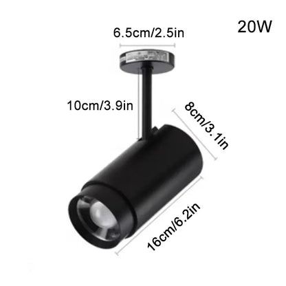 مصباح سقف DecorBites™ ذو شعاع قابل للتعديل لإضاءة مميزة للمتاجر والمكتب والبار