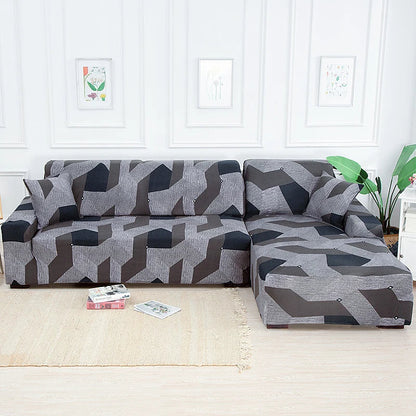 Decobites Stretch Sofa Cover Slipcover Print Seater Couch Protector