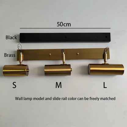 DecorBites™ Gold Iron Art LED Wall Lamp for Modern Living Room and Bedroom