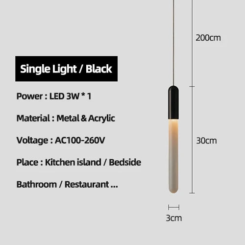 DecorBites™ Luxe Gold Tube Chandelier for Dining & Bedroom Lighting