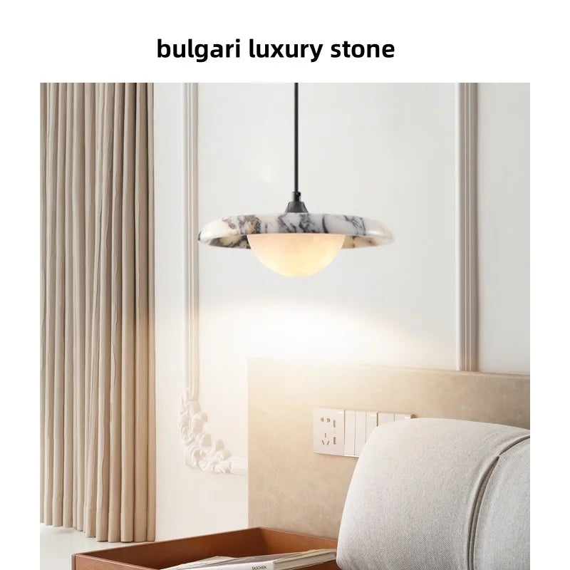 مصباح معلق LED كروي مطبوع بتقنية ثلاثية الأبعاد من DecorBites™ لديكور المنزل وإضاءة المطبخ