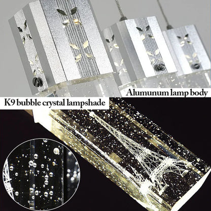 DecorBites™ Bubble Crystal LED Pendant Lights in Gold/Silver