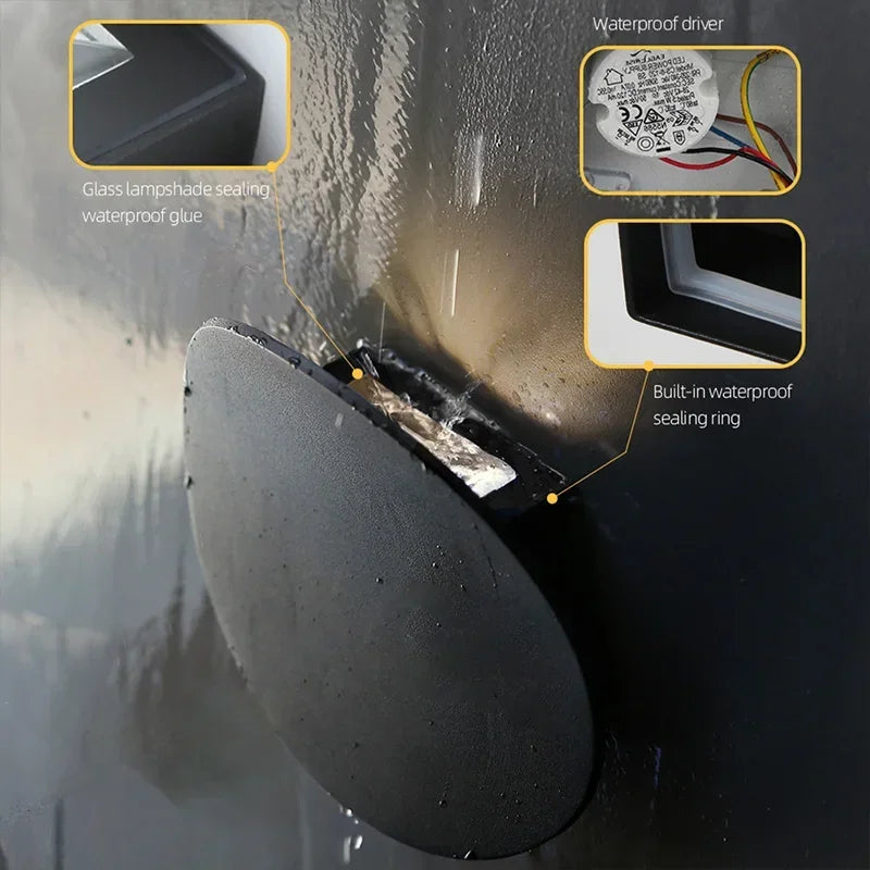 DecorBites™ LED Wall Lamp 5W: Nordic Minimalist Design, Waterproof, Warm White Light for Bedroom