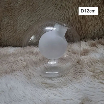 DecorBites™ Glass Shade Cover Replacement with 2cm Fitter Opening for Globe D8cm-D25cm Sizes