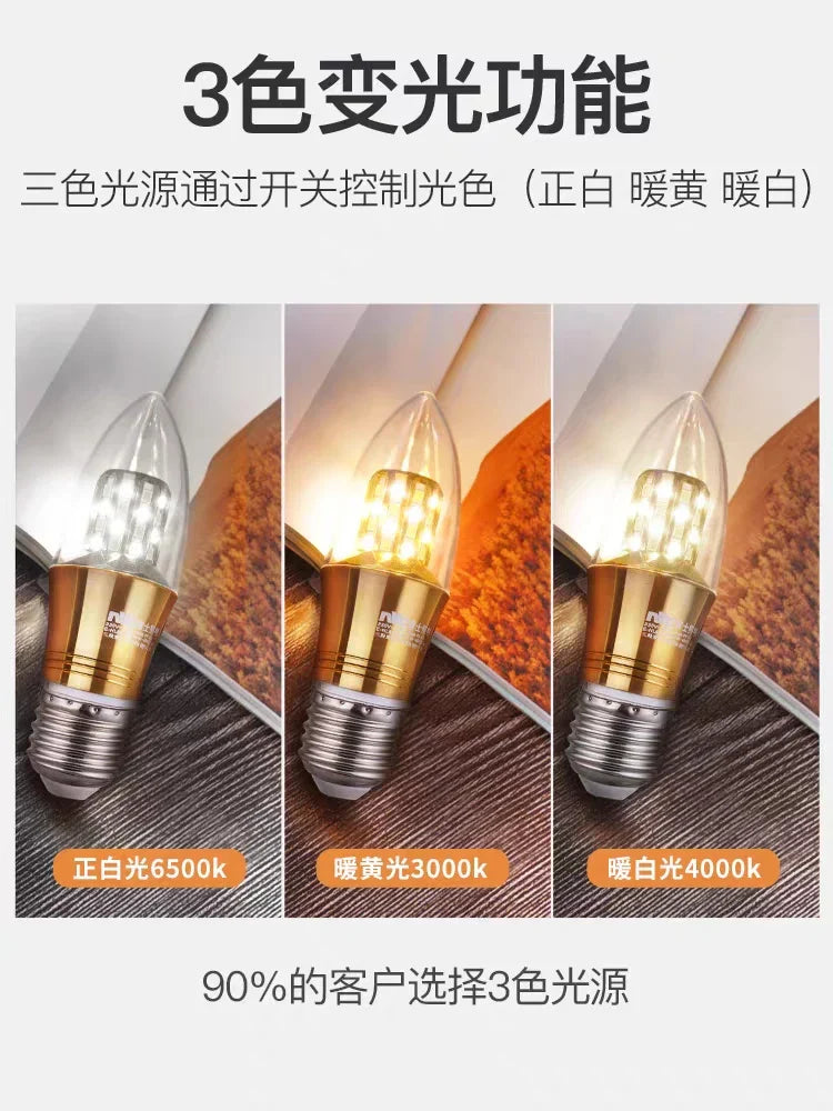 Lámpara de araña de cristal con forma de hoja de ginkgo DecorBites™ para decoración del hogar