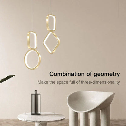 DecorBites™ LED Pendant Light: Modern Indoor Lighting for Living Room, Dining, and Bedroom