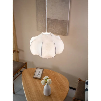DecorBites™ Italian Silk Pendant Lights: Designer Luxury for Interior Decor in Living Room, Bedroom, Dining.