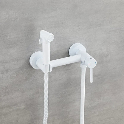 DecorBites™ Bathroom Bidet Faucet Set with Hot Cold Spray Gun Nozzle & Copper Hardware