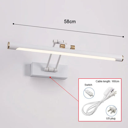 DecorBites™ LED Bathroom Wall Sconce 58cm Modern Indoor Bedroom Lighting