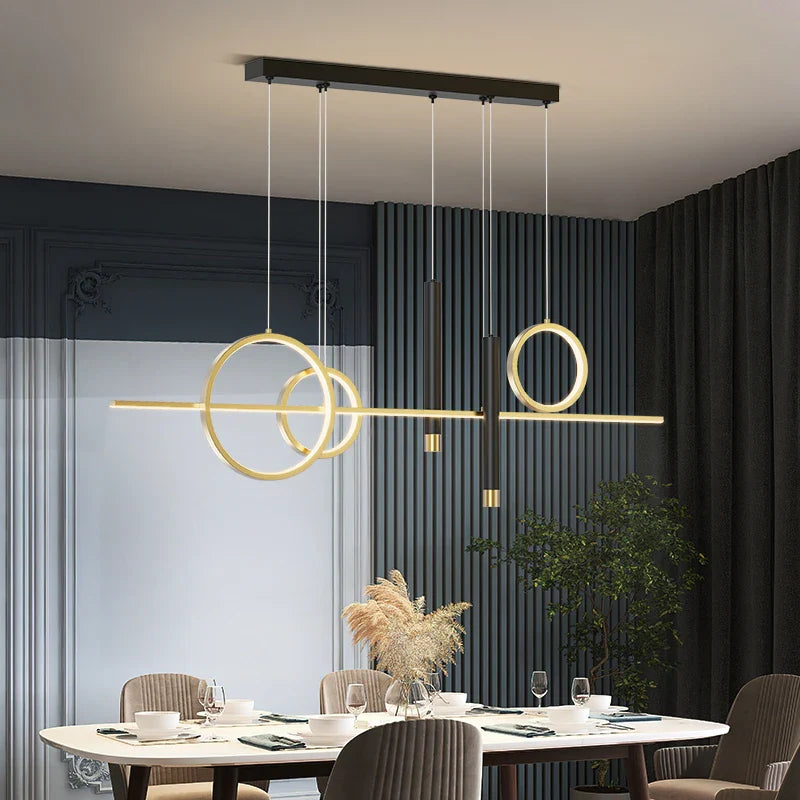 Nordic Contemporary Metal LED Pendant Light