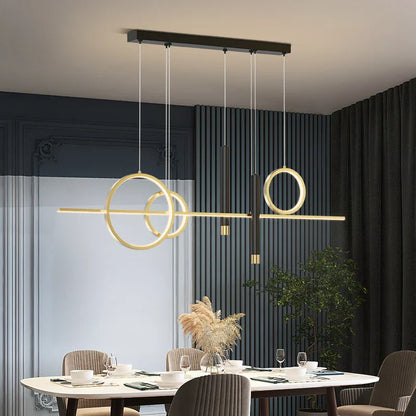Nordic Contemporary Metal LED Pendant Light
