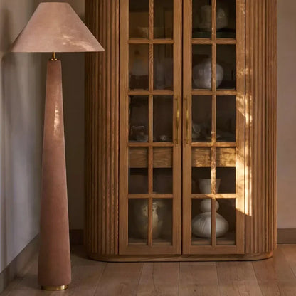 ديكوربايتس™ مصباح أرضي من المخمل القطني LED E27 وحدات إضاءة حديثة لغرفة المعيشة