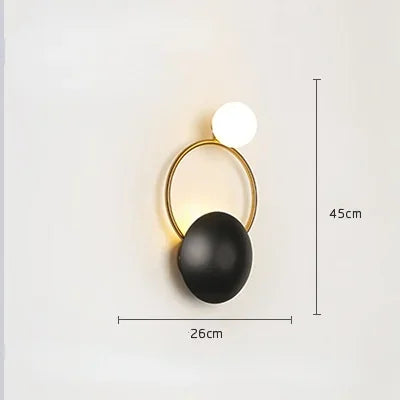 DecorBites™ Elegant LED Wall Sconce - Nordic Bedroom & Living Room Decor Light