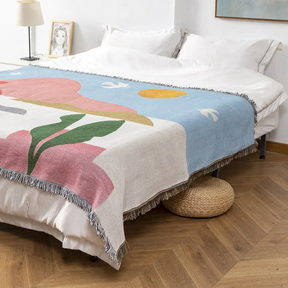 DecorBites™ Leopard Print Throw Blanket