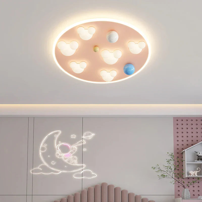 DecorBites™ Cloud Shape Ceiling Lights Pink Blue 50CM - Indoor Decorative Ceiling Lamps