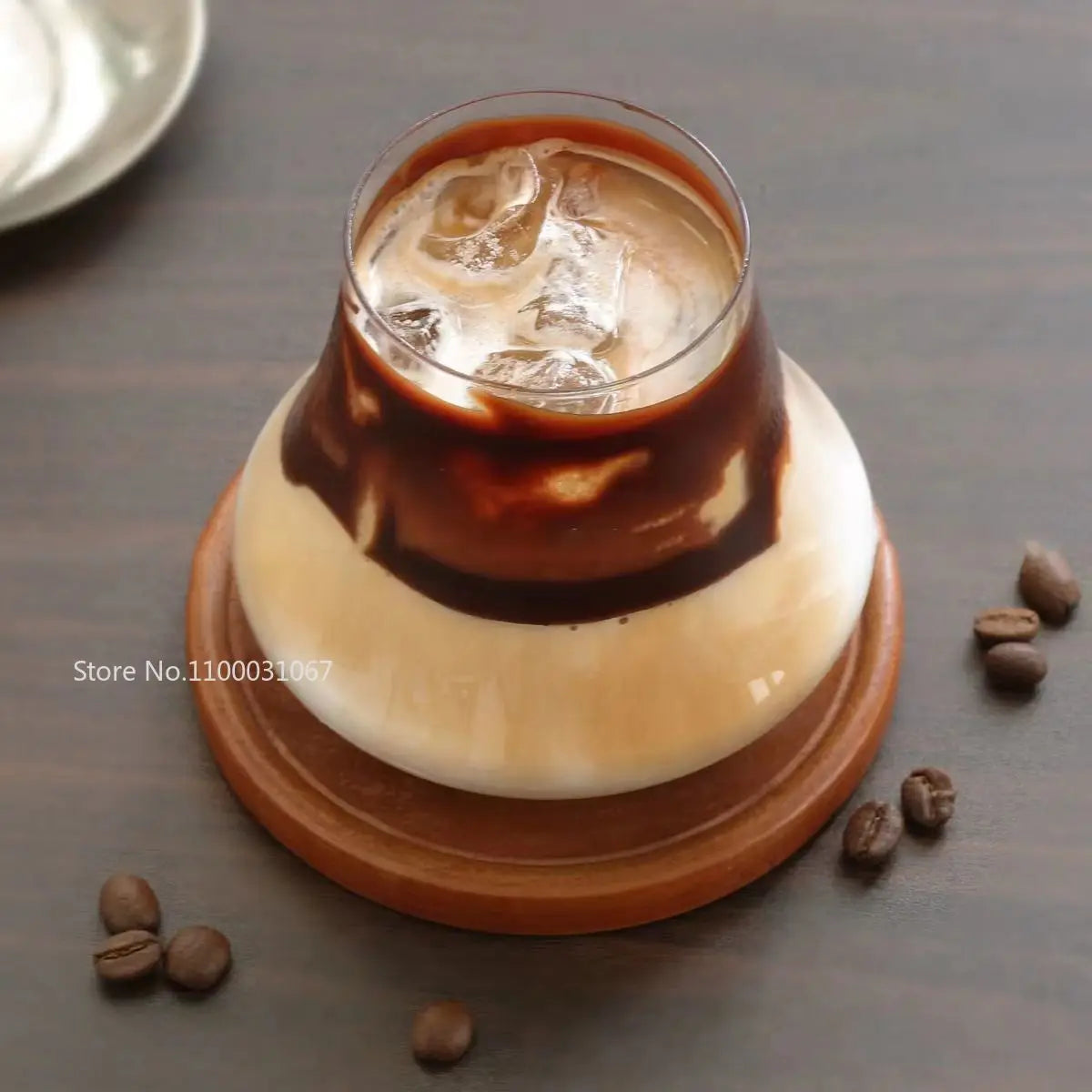 DecorBites™ Glass Cold Brew Latte Whiskey Drinkware Set