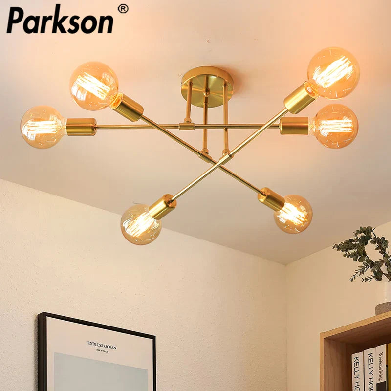 DecorBites™ Industrial LED Ceiling Lights for Modern Minimalist Home Decor