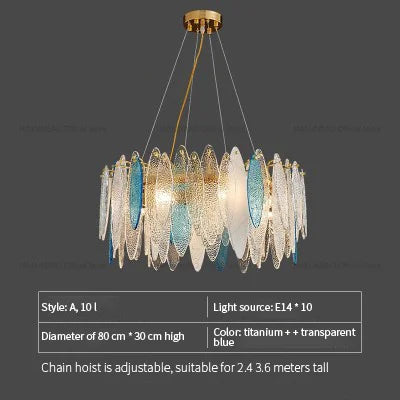 DecorBites™ Crystal Chandelier: Elegant European Style for Living, Bedroom, Dining Room