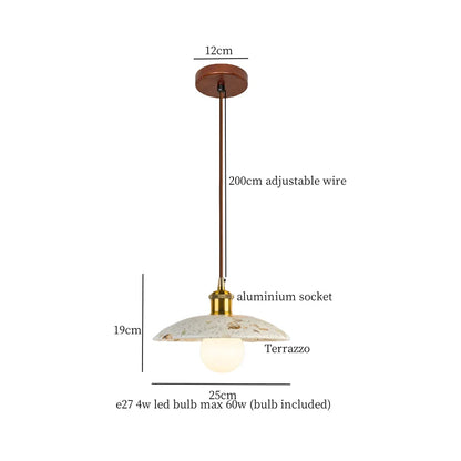 DecorBites™ Green Marble LED Pendant Light - Modern Nordic Interior Lighting Fixture