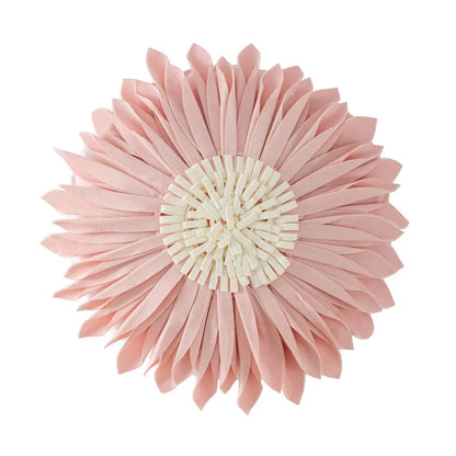 DecorBites™ Handmade Flower Cushion Cover - Elegant Home Decor Pillows