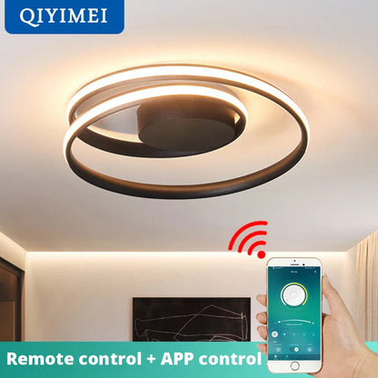 DecorBites™ LED Chandelier: Modern Surface Mounted Lights for Living Room, Bedroom, Study Room