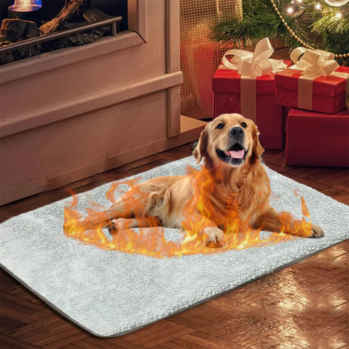 Decobites Self Heating Cat Dog Pet Bed Mat Extra Warm Thermal Pad