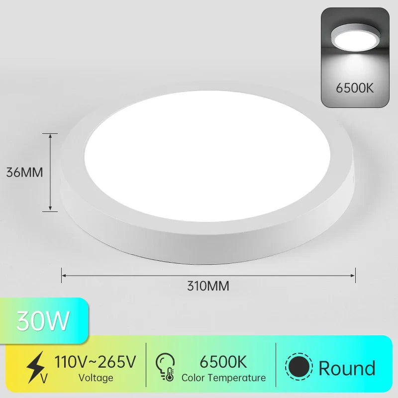 Decorbites™ LED-Deckenleuchter-Paneelleuchte für Heimdekoration und Beleuchtung