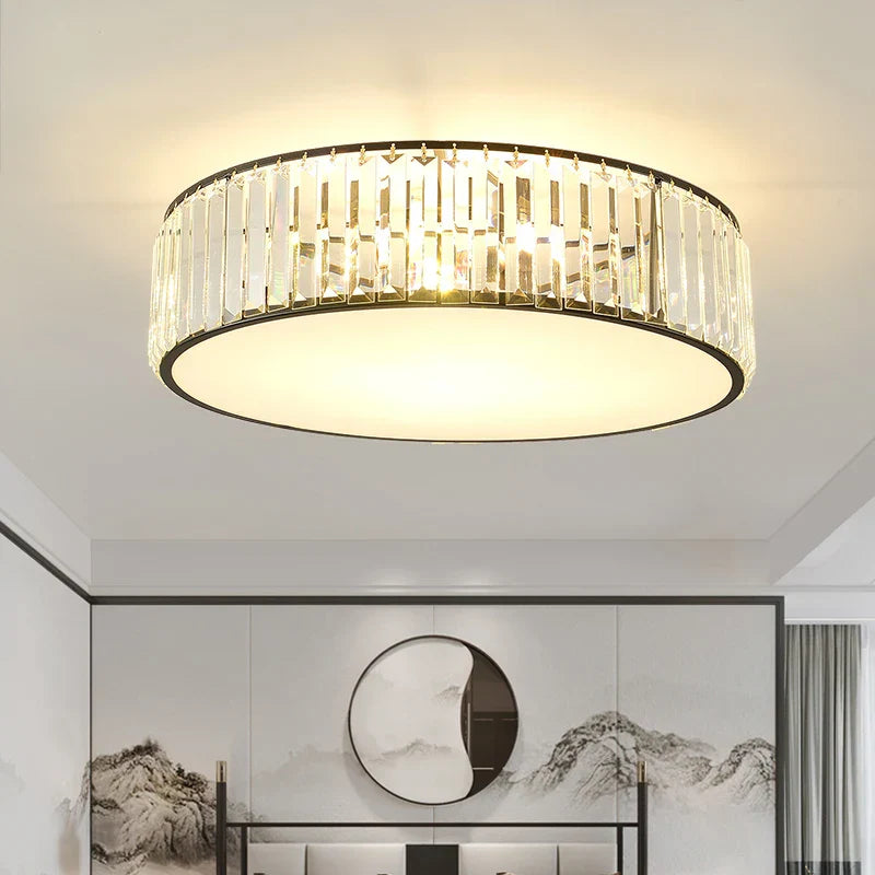 DecorBites™ Crystal Light: Modern Restaurant Hotel Ceiling Light for Living Room