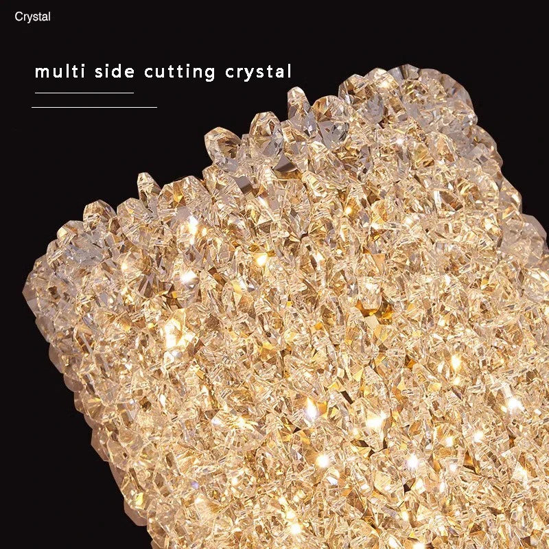 Lámpara de pared DecorBites™ con cuentas de cristal y luz LED para decoración del hogar y sala de estar