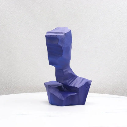 DecorBites™ Abstract Characters Sculpture Decoration for Modern Living Room Hotel Entry Wine Cabinet