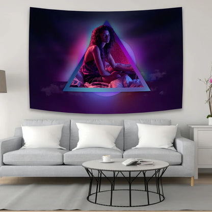 Decobites Psychedelic Tapestry Wall Hanging for Home Décor and Dormitory